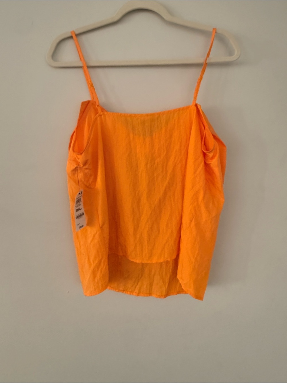 Orange Cami Coastal Bow Top NWT size S NWT - Picture 6 of 6